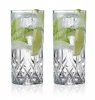 Lyngby Glass MELODIA Kryształowe Szklanki Long Drink 360 ml 6 Szt.